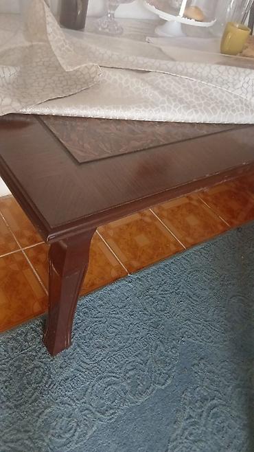 pismenniy stol: Qonaq otağı/yemək otağı üçün taxta masa - Material: bərk ağac — 1