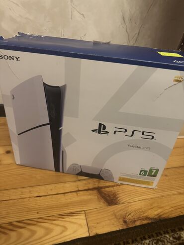 origimo opad 5: Playstation 5Slim 1 TB .6 aya yaxindir alinib MG storedan, evde
