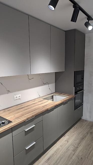 Кухонные гарнитуры: Кухонный гарнитур, Новый, В рассрочку, МДФ, Бесплатная доставка — 6