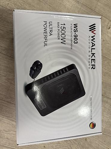 Активный сабвуфер для авто Walker WS-903 - Тип: активный сабвуфер