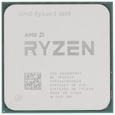 процессер: Процессор, Б/у, AMD Ryzen 5, 6 ядер, Для ПК