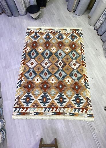 турецкий палас: Ковер Kilim, Турция - Размер: 160×230 см - Производство: Made in — 1