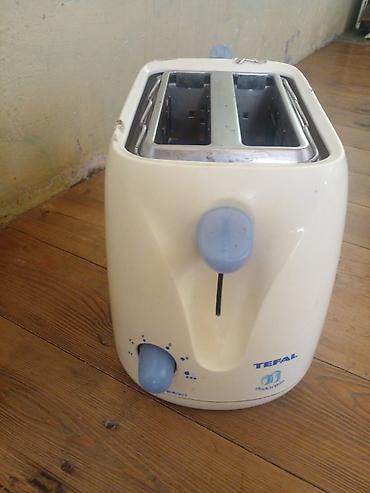 irşad toster: Tefal tost aparat - 2 dilimli tost qızdırıcı - Ön paneldə mavi — 1