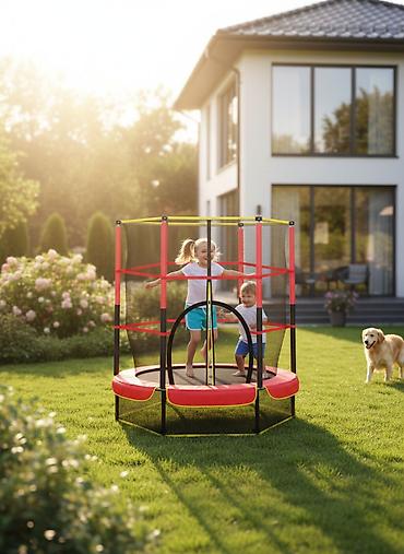 saatli: 🤸‍♂️❤️ **AYKIDS Qapılı Qırmızı Batut – Təhlükəsiz və Əyləncəli Oyun!** — 4