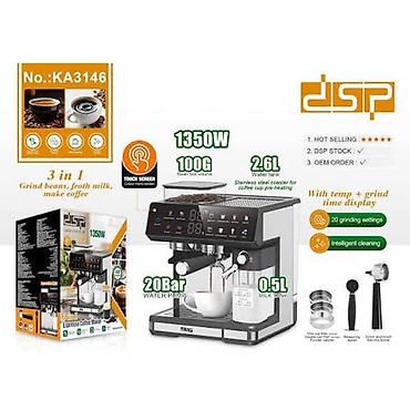 sud maşnı: Qəhvə maşını DSP, Borulu, Süd qabı ilə, Yeni — 2