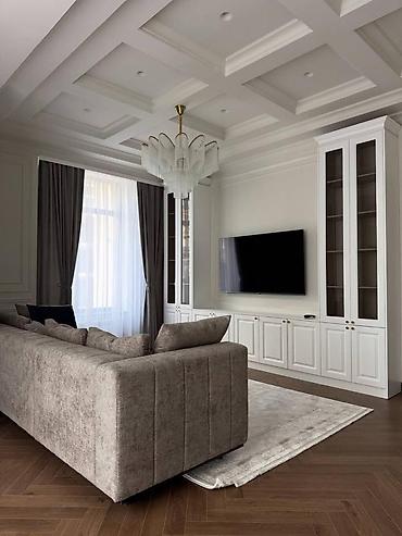Продажа квартир: 3 комнаты, 110 м², Асанбай мкр Элитка, 3 этаж, Дизайнерский ремонт — 1