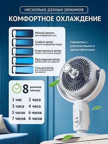 Воздуходувка: Вентилятор Напольный, Лопастной — 3