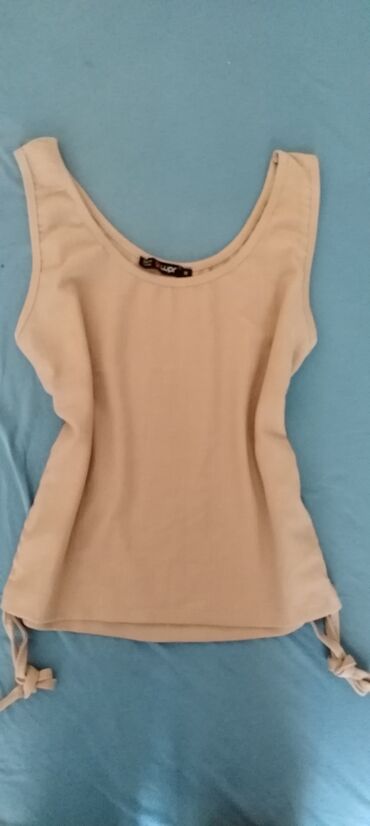 exterra zenske majice: S (EU 36), Flax, Single-colored