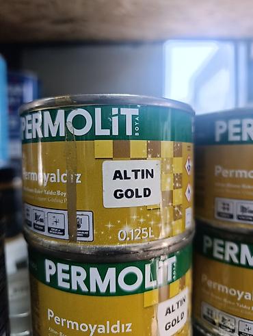 Краска декоративная PERMOLIT Permoyaldız, оттенок Altın Gold (золото)