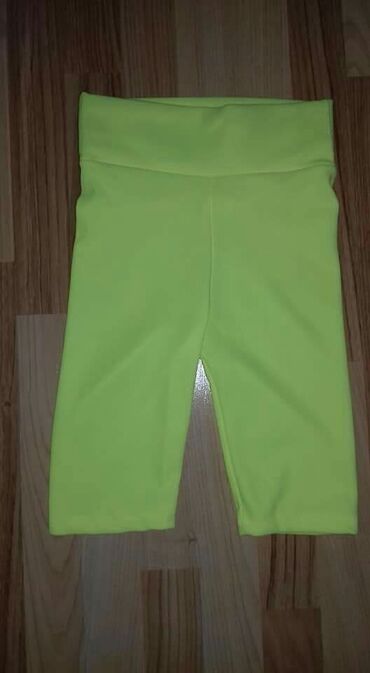 zelene zenske pantalone: XS (EU 34), Cotton, color - Green