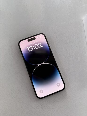 Apple iPhone: IPhone 14 Pro, Б/у, 256 ГБ, Jet Black, Защитное стекло, Чехол, Коробка, 93 %