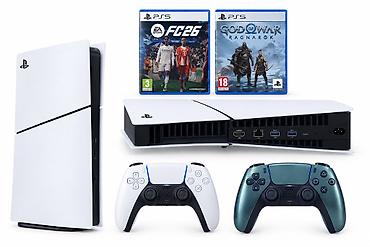 PlayStation 5 (PS5) oyun konsolu seti Demek olarki yenidir.3 defe