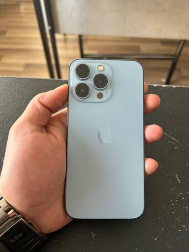 mingecevirde ucuz telefonlar: IPhone 13 Pro, 128 GB, Pacific Blue, Face ID