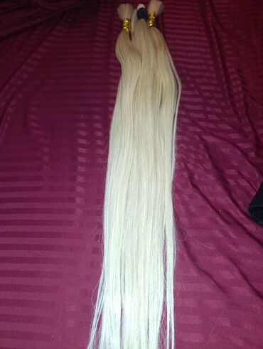 Təbii saçlar, pariklər: Qaynaq saçlar, Təbii, Yeni — 6