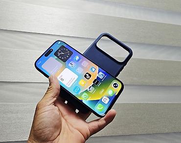 iphone 10 pro max: IPhone 17 Pro Max, Б/у, 1 ТБ, Синий, Чехол, 100 % — 1