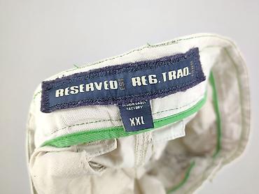 second hamd store: Reserved, Chinosy dla mężczyzn, rozmiar 2XL — 4