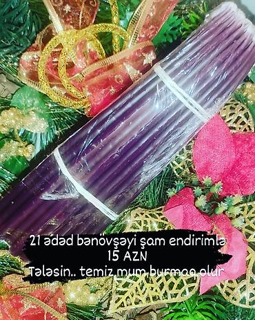samlar: Şam Silindrik, Arı mumu — 7