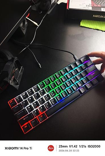 Klaviatura mavi switch 2gün işlənib yoxladım xoşlamadım deyə satıram - lalafo.az -da Klaviatura mavi switch 2gün işlənib yoxladım xoşlamadım deyə satıram -
