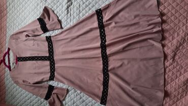 розовое платье с: Повседневное платье, S (EU 36)