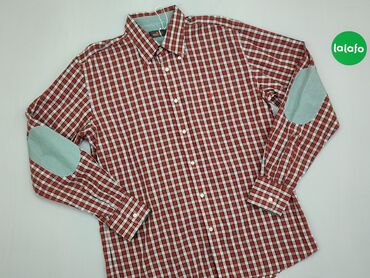 Koszule: Koszulа, L (EU 40), stan - Bardzo dobry, wzór - Kratka, kolor - Czerwony
