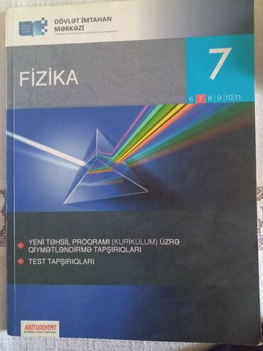 fizika 7 ci sinif derslik yukle: Fizika 7-ci sinif, 2017 il, Pulsuz çatdırılma