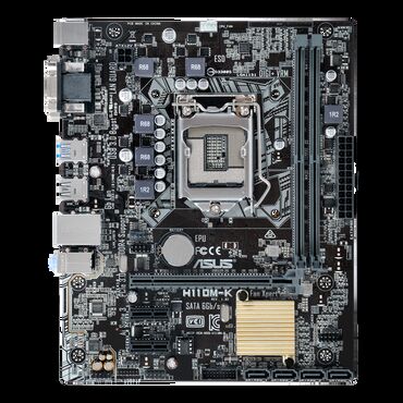 Qaşıqlar: Ana Platası Asus H110M-K, İşlənmiş
