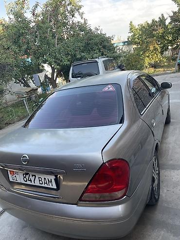 саната уф: Nissan Sunny: 2003 г., 1.8 л, Бензин, Седан — 4