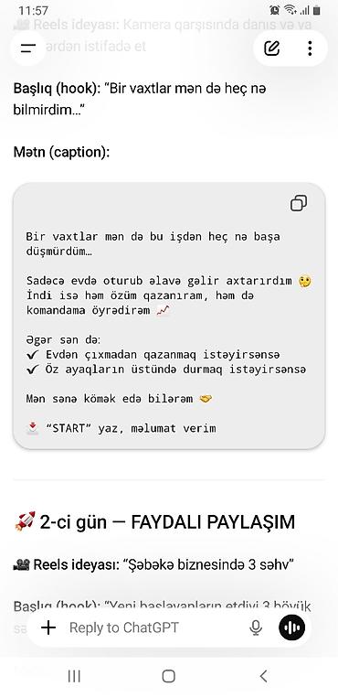 Əməkdaş axtarışı (vakansiyalar): SMM menecer tələb olunur, İstənilən yaş — 1