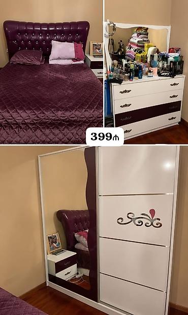 taxt dosəyi: 399₼ Yataq dəsti təcili Matrası var.Taxt bazalıdır. Əlavə ödənişlə — 1