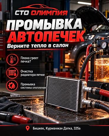 Промывка автопечек — СТО «Олимпия» Верните тепло в салон