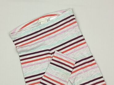 kolorowe legginsy dla dziewczynek: Legginsy dziecięce, H&M, 2-3 lat, 98, stan - Bardzo dobry