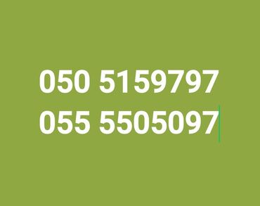 modem sim kartlı: Номер: ( 055 ) ( 5096000 ), Новый