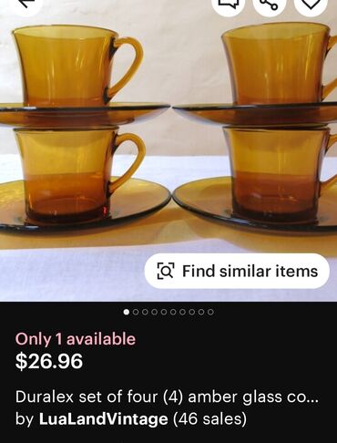 Kuhinjski setovi: Solje nove vatrostalne iz 80,90ih Duraleh francuske za kafu,caj — 3