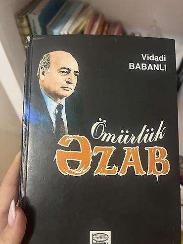 Kitablar və jurnallar: Məhsul: Kitab – “Ömürlük Əzab” Müəllif: Vidadi Babanlı Kitab müəllif — 1