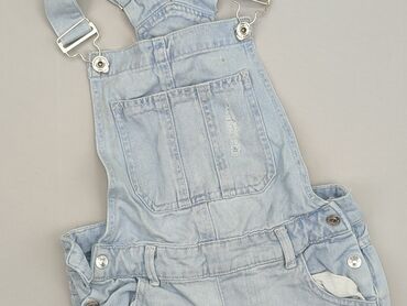 strój kąpielowy błękitny: Dungarees, 6-9 months, condition - Good