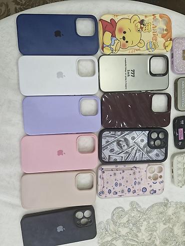 iphone 14 pro max kabro: IPhone 14 pro max üçün müxtəlif dizaynlı qoruyucu örtüklər dəsti — 3