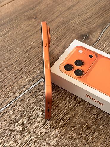обмен на айфон 6с: IPhone 17 Pro, Б/у, 256 ГБ, Оранжевый, Защитное стекло, Чехол, Кабель, 90 % — 5