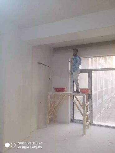 Malyar işləri: Aboy malyar ustası şpoklyovka paduqa emusiya işleri görürük cəld ve — 9