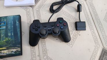 PS2 & PS1 (Sony PlayStation 2 & 1): Playstation 2 əla vəziyətdə Həm disklə işləyir həmdə flaşka ilə 9 ədəd — 5