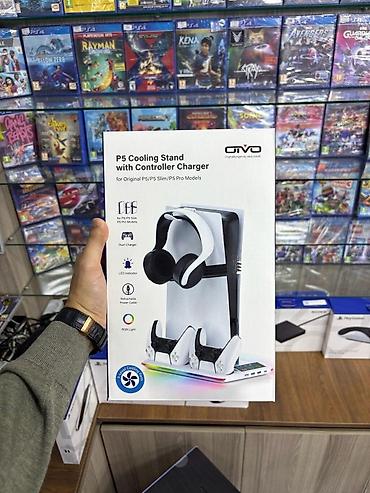 nintendo switch 2: PS 5 Cooling Stand With Controller Charger ❗️Stokda var hazırda❗️ — 1