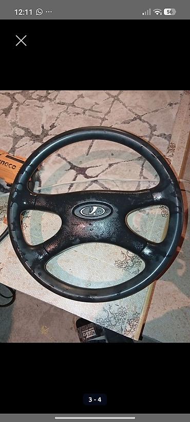 LADA sükan çarxı - Orijinal LADA loqolu 3-spok dizayn - Material