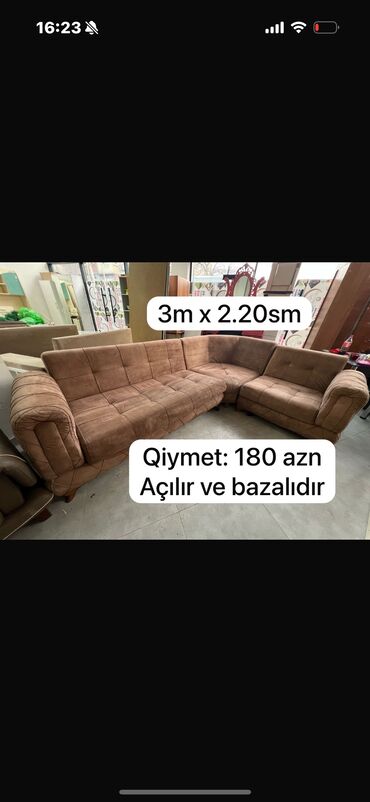 Dolablar: Divan
 180 AZN Nəsimi met İsdəsəz əlavə ödənişlə çadırmada var Nəzrin