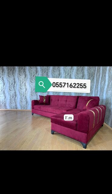 Divanlar: Künc divan, Yeni, Açılmayan, Bazasız, Şəhərdaxili pulsuz çatdırılma — 3