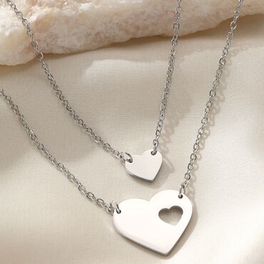 visece zlatne mindjuse: Pendant necklace type, Material: Stainless steel accessory, Silver accessory