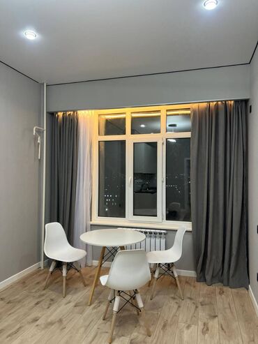 продажа однокомнатных квартир в бишкеке: 1 комната, 44 м², Элитка, 11 этаж, Евроремонт