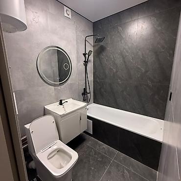 Продажа квартир: 1 комната, 45 м², Кок-Жар мкр 108 серия, 1 этаж, Свежий ремонт — 8