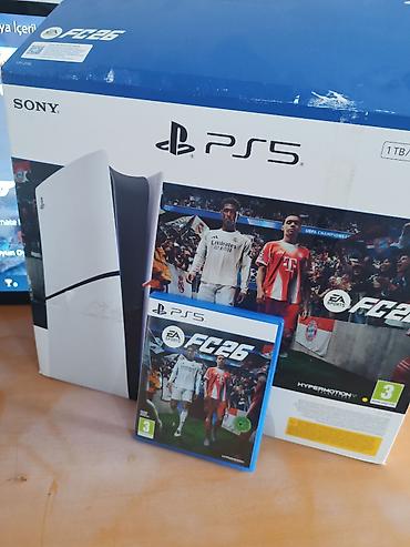 Видеоигры и приставки: Fc26 disk üstündə verilir+ account da Forza horizon 5+ call of duty — 2