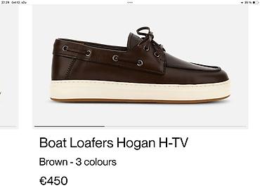 Cipele: Original HOGAN cipele 42/43 Odozgo koza / deblja balon svila Unutra — 9