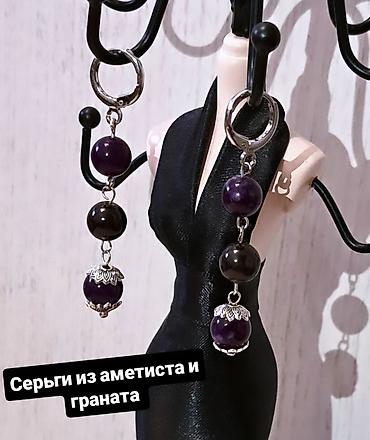 Чокеры: Авторские украшения ручной работы 1) Гранатовый комплект - Чокер и — 30