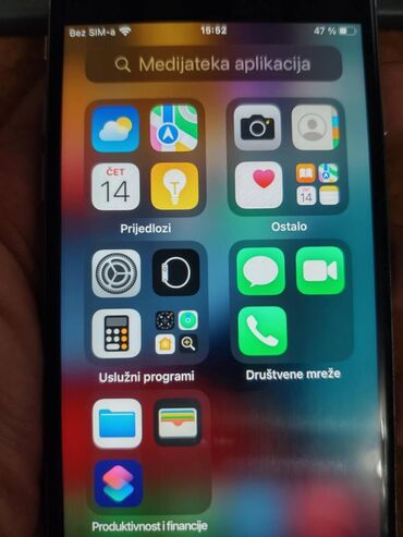 Apple iPhone: Apple iPhone iPhone 6s, 16 GB, Matte Silver, Otisak prsta — 11